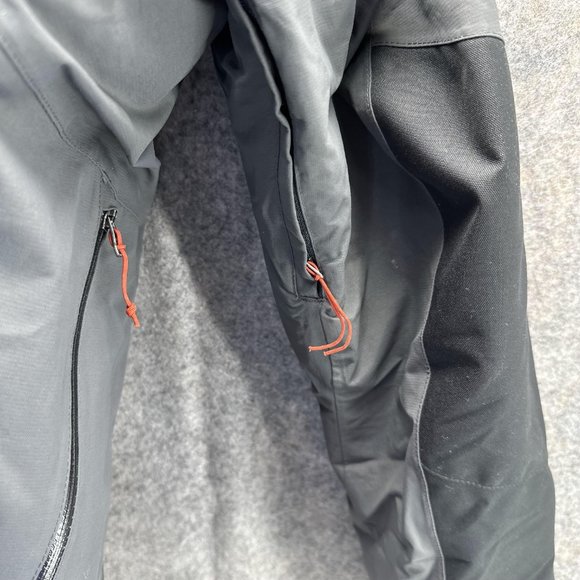 Eddie Bauer Jacket Men Extra Large Adult Gray Full Zip Outdoors Hooded overcoat - Picture 12 of 15